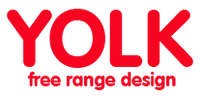 Yolk | free range design logo