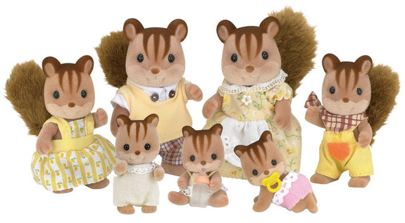 Hazelnut Chipmunk Family