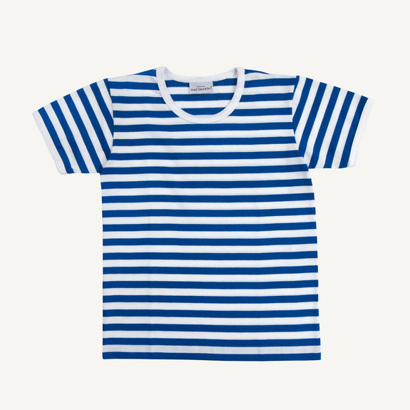 Lasten Lyhythiha T-Shirt White/Blue