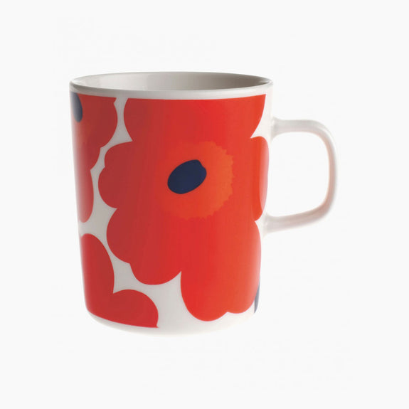 Unikko Mug - Red/White