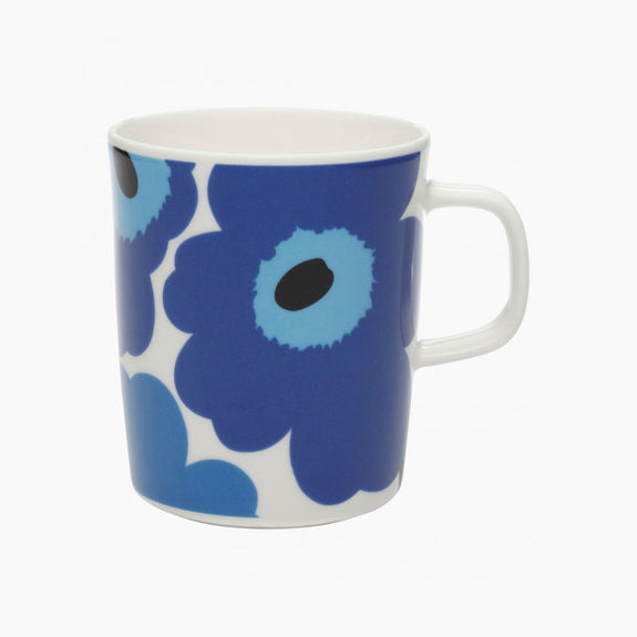 Unikko Mug - Blue/White