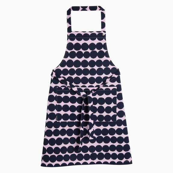 Räsymatto Apron Pink/DarkBlue