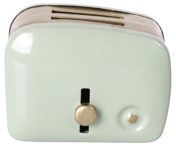 Miniature Toaster & Bread - Mint