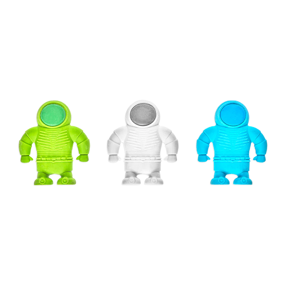 Astronaut Erasers - Set of 3