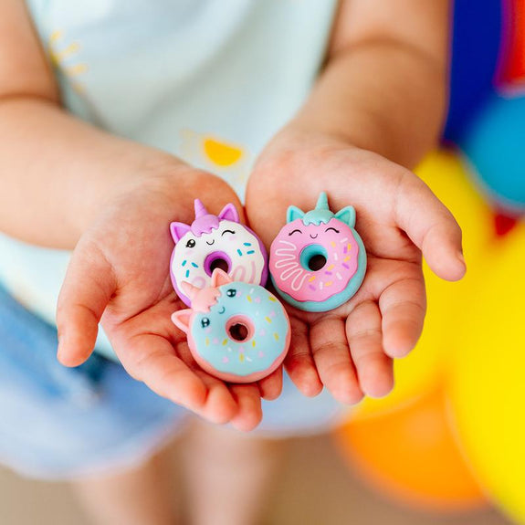 Unicorn Donuts Scented Erasers