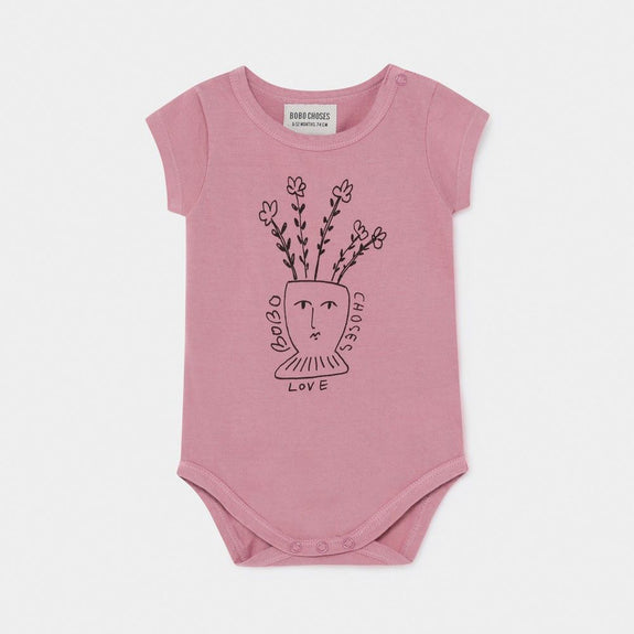 Flowers Short Sleeve Body