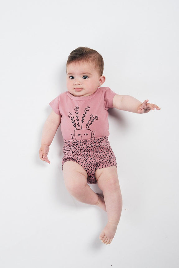 Flowers Short Sleeve Body