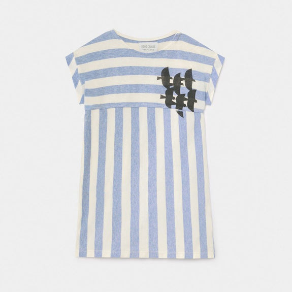 Flying Birds T-Shirt Dress