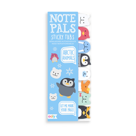Note Pals Sticky Tabs - Arctic Animals