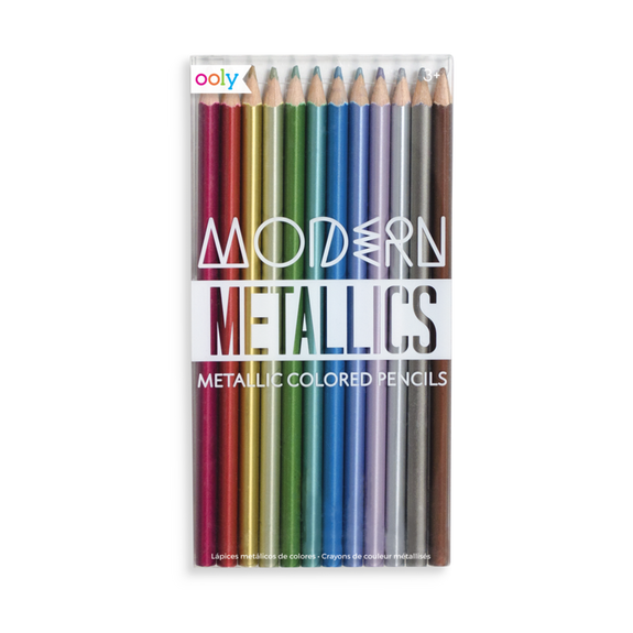 Modern Metallics Colored Pencils