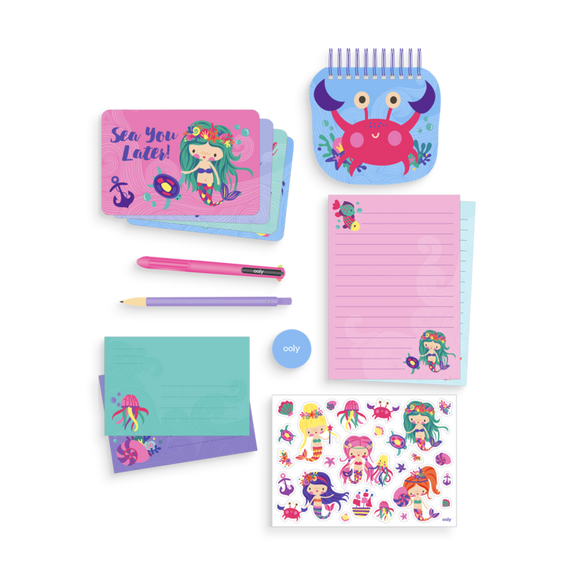 Magical Mermaids Stationary Kit