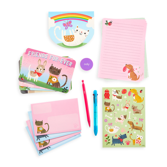 On-The-Go Travel Stationery Kit - Paw Pals