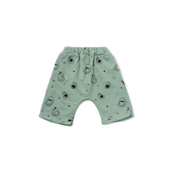 Kira Avocado Lounge Shorts Celadon