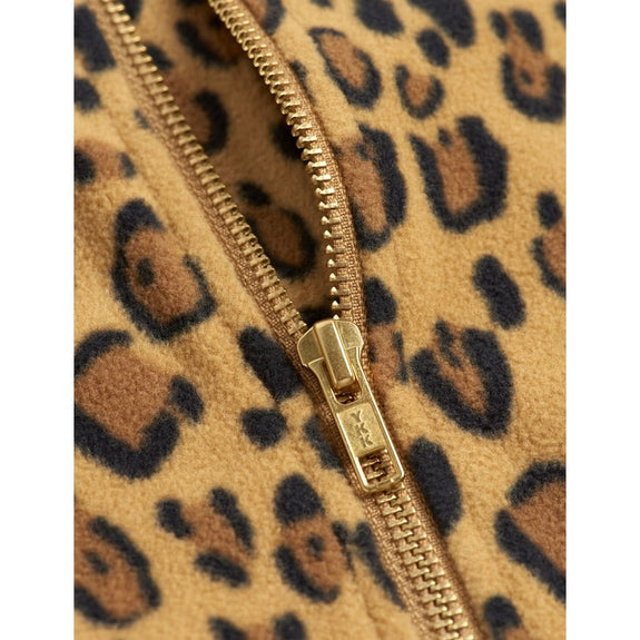 Leopard Fleece Jacket