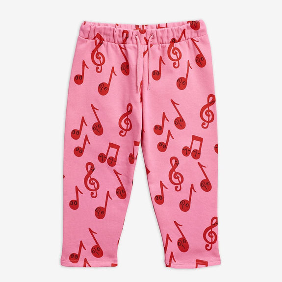 Notes Sweatpants (Pink)