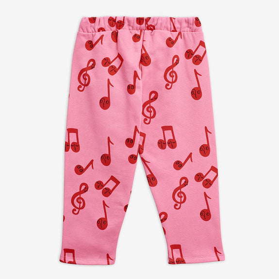 Notes Sweatpants (Pink)