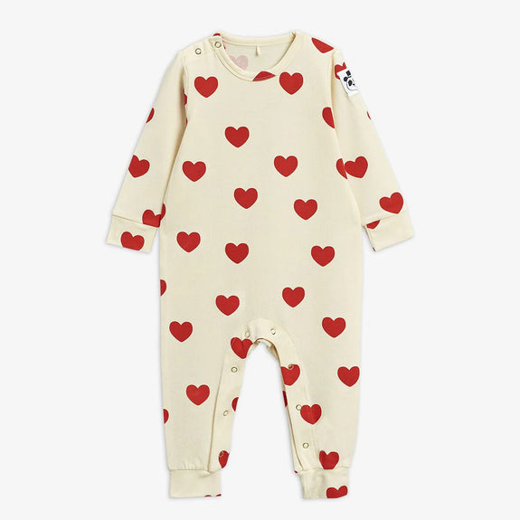 Hearts Jumpsuit (White)