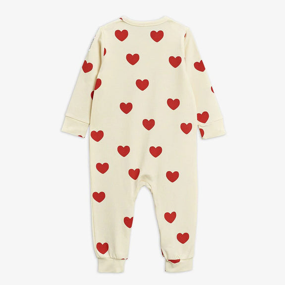 Hearts Jumpsuit (White)