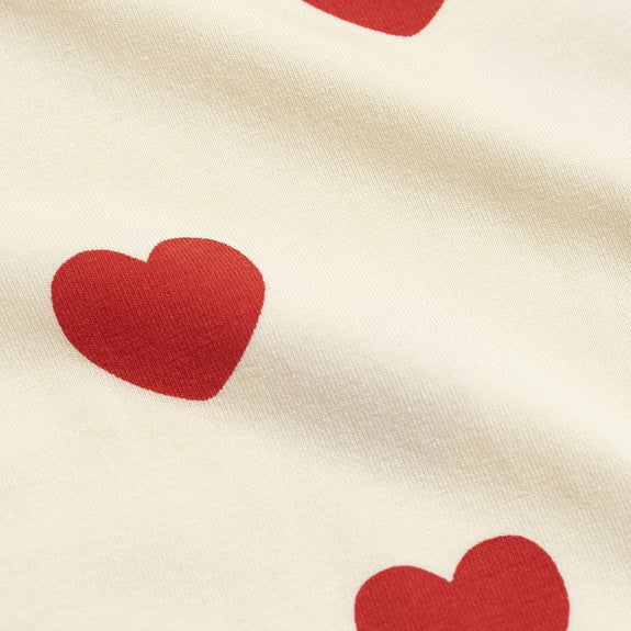 Hearts Jumpsuit (White)