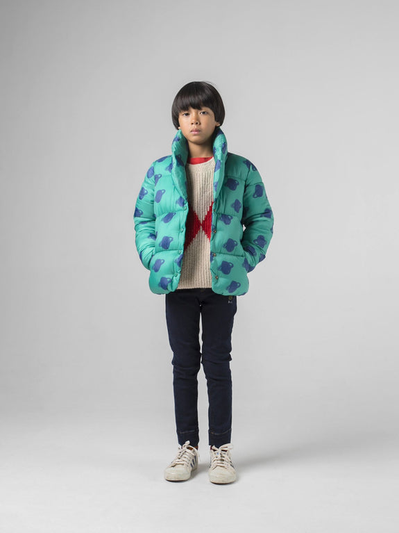 Padded Jacket All Over Saturn