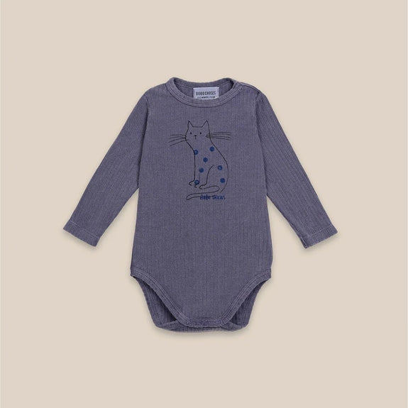 Long Sleeve Onesie - Cats