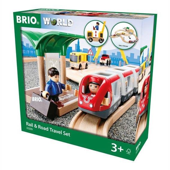 Rail & Road Travel Set