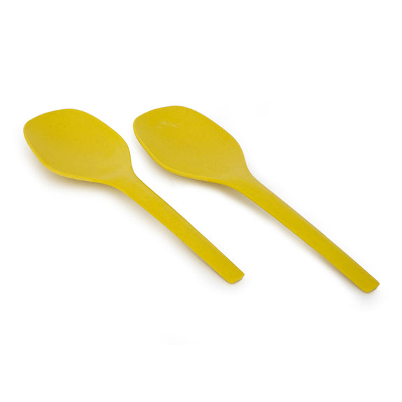 Gusto Duo Salad Server Set Lemon