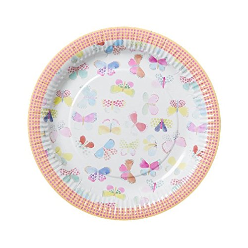 8 Paper Plates Butterfly