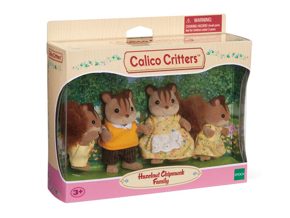 Hazelnut Chipmunk Family