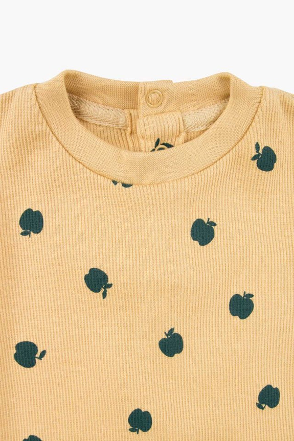 Small Apples LS Body Sand/Green