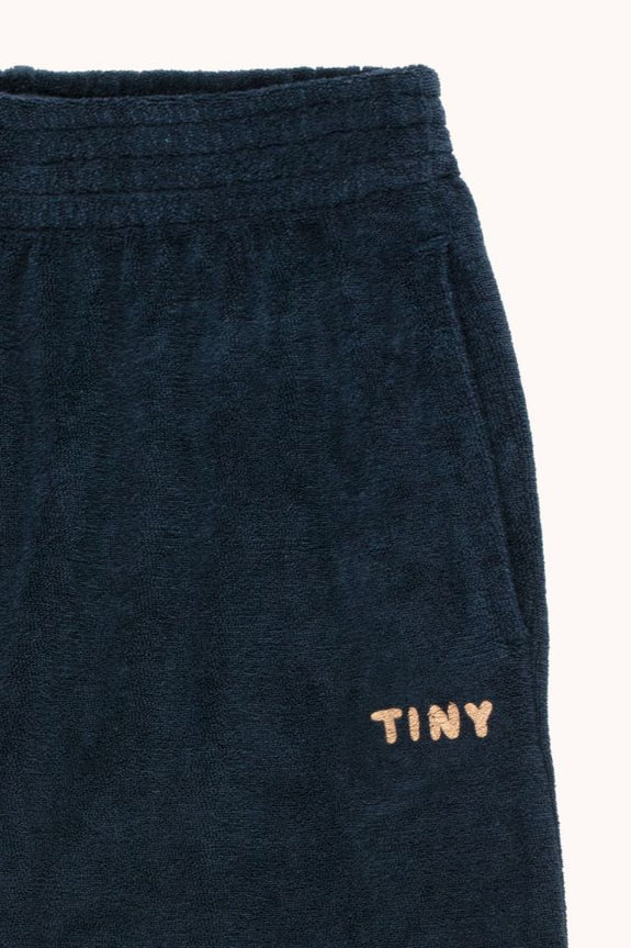 Tiny Sweatpant Navy Camel