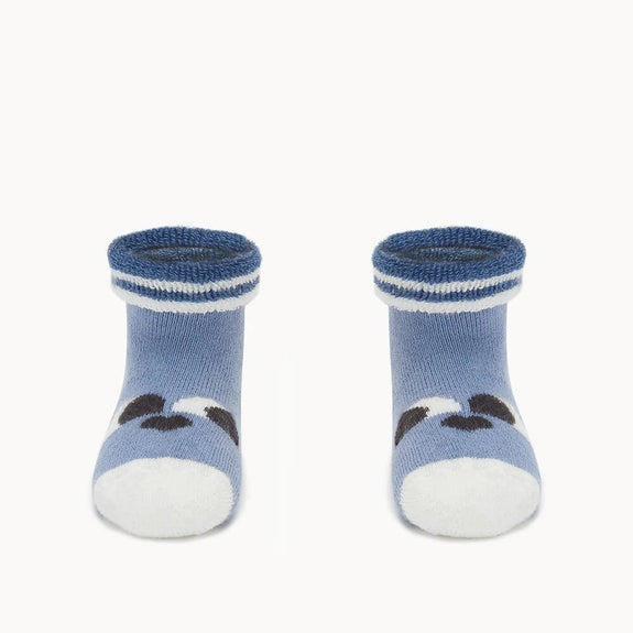 Eyes Baby Bootie Blue