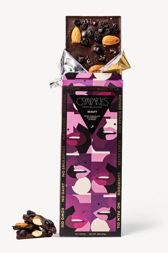Beauty - Vegan Dark Chocolate Blueberrry Almond