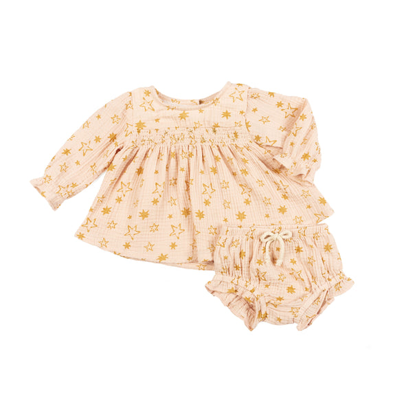 Ruffle Bloomers - Soft Pink