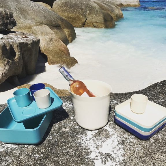 Fresco Champagne/Wine Bucket White
