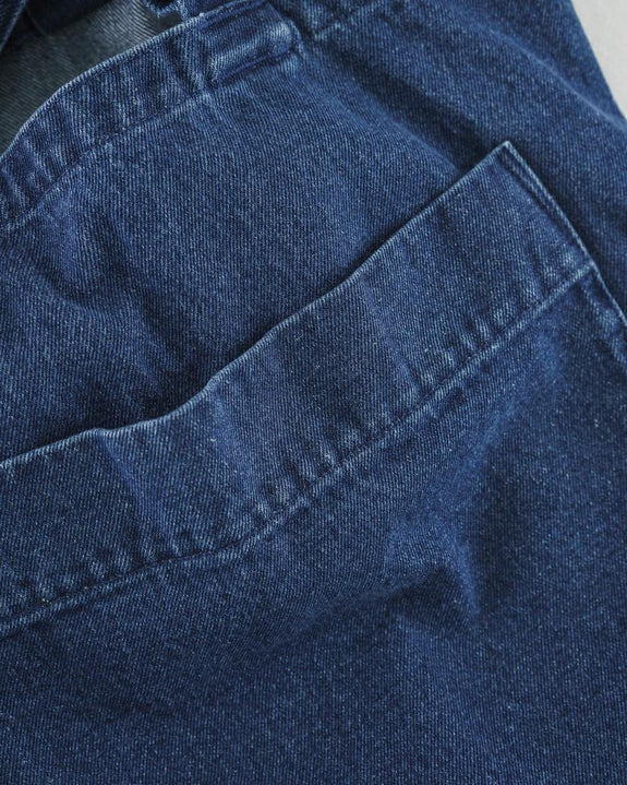 Giant Pocket Tote - Dark Denim