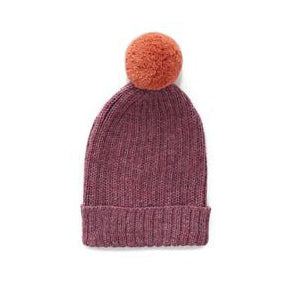 Pom Pom Hat - Muave