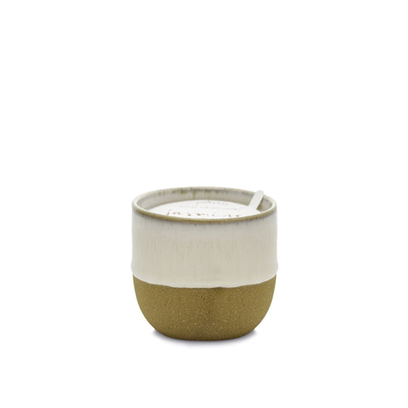 Kin Snow Reactive Dipped Glaze Candle - Jasmine + Bamboo