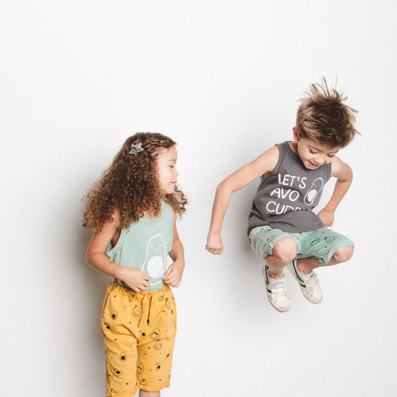 Kira Avocado Lounge Shorts Celadon