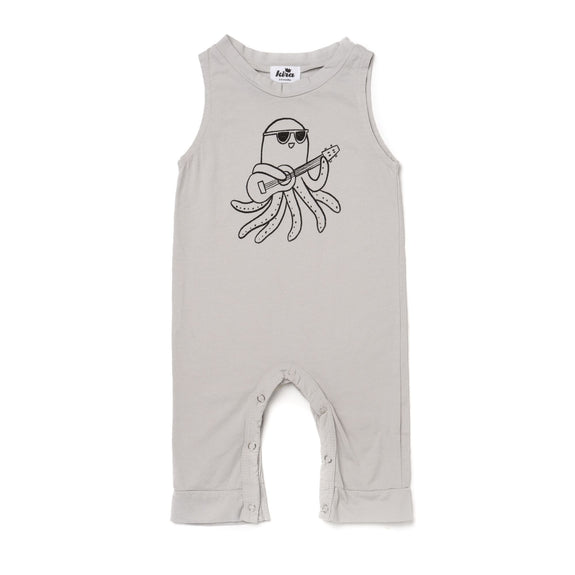 Tank Jumpsuit - Ukulele - Light Grey