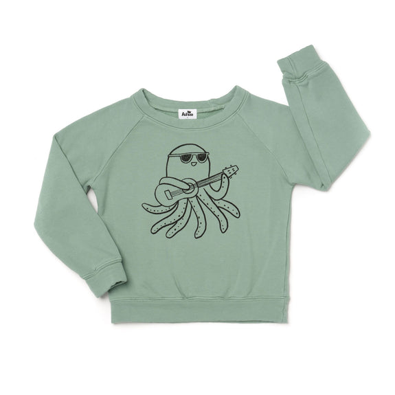 Raglan Sweatshirt - Ukulele - Celadon