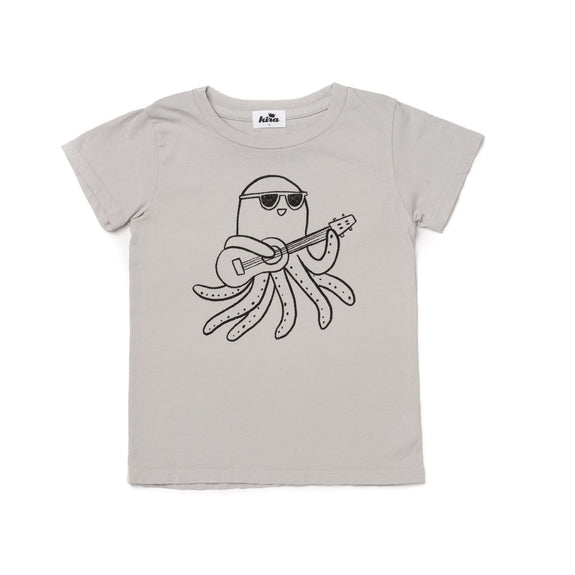 SS T-Shirt - Ukulele - Light Grey