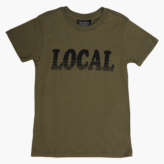 Local SS Tee Army Green