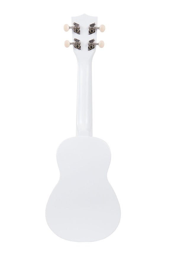 Makala Shark Soprano Ukulele - White