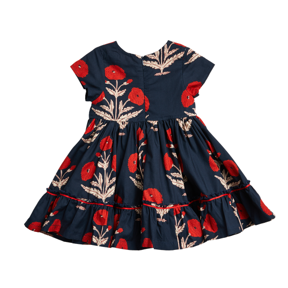 Niley Dress - Blue Dendel