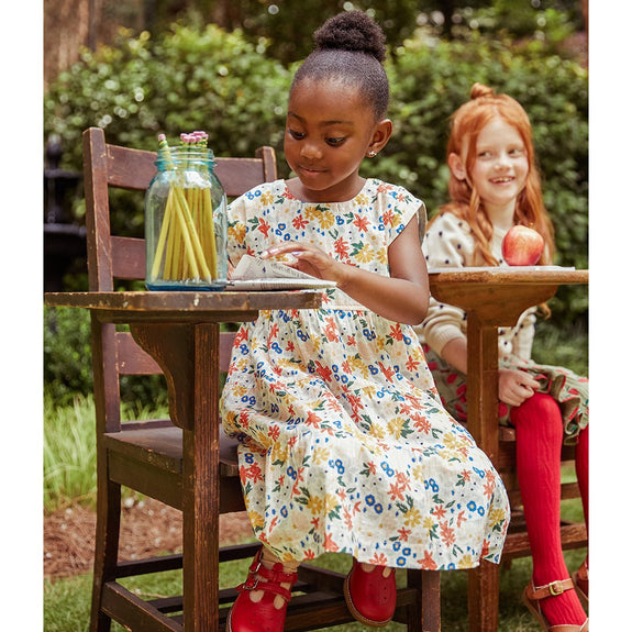 Peachy Dress - Multi Floral