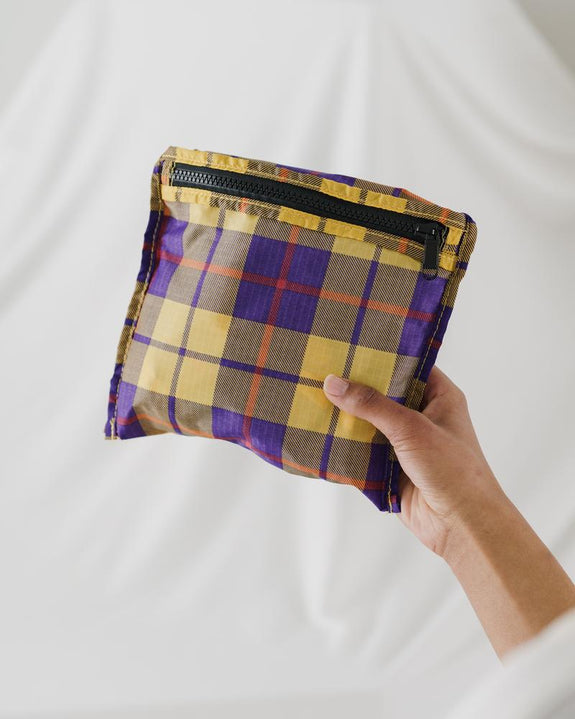 Ripstop Tote Yellow Tartan