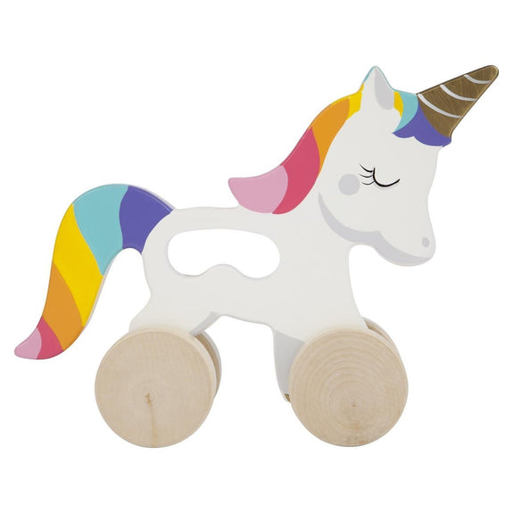 Sunnylife Push N Pull Toy Unicorn