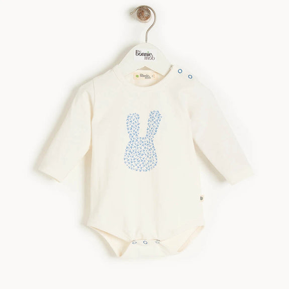 Skylar Bunny Bodysuit Blue