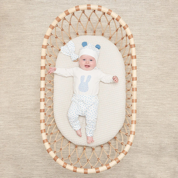 Skylar Bunny Bodysuit Blue